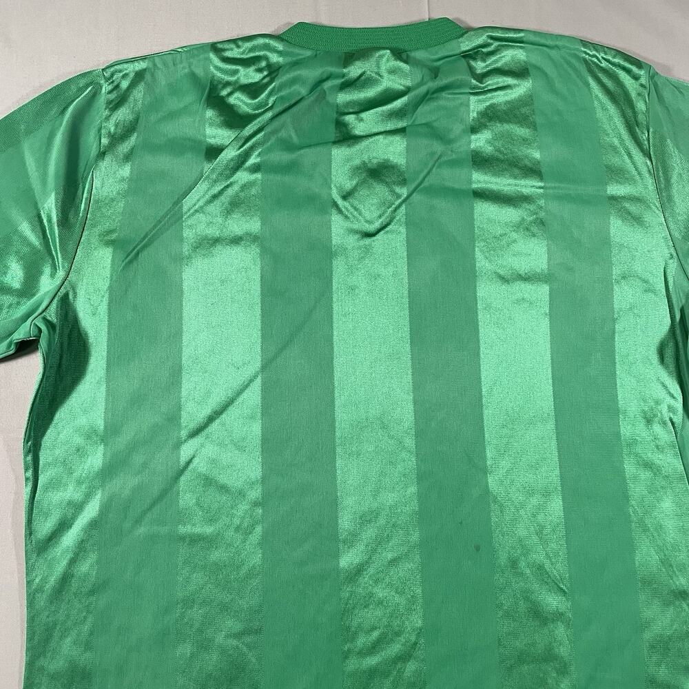 Vintage Le Coq Sportif 70s 80s Football Shirt Soccer Jersey Maillot Green Sz M - Picture 9 of 10